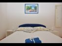 Apartmaji Ivi - 100 m from pebble beach: A1(2+2), A2(2+2), A3(2+2), A4(4+4), A5(2+2) Drašnice - Riviera Makarska  - Apartma - A3(2+2): spalnica