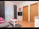 Apartmaji Ivi - 100 m from pebble beach: A1(2+2), A2(2+2), A3(2+2), A4(4+4), A5(2+2) Drašnice - Riviera Makarska  - Apartma - A1(2+2): dnevna soba