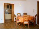 Apartmaji Biljana - 150m from beach: A1(2+1), A2(2+2), A3(5), A4(2+2) Gradac - Riviera Makarska  - Apartma - A4(2+2): jedilnica