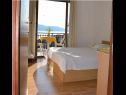 Apartmaji Jozo - 150 m from pebble beach: A1(2), A2(2), A3(2), A4(4), A5(4) Gradac - Riviera Makarska  - Apartma - A3(2): spalnica