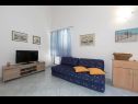 Apartmaji Blue - 100 m from beach: A1(3+1) Igrane - Riviera Makarska  - Apartma - A1(3+1): dnevna soba