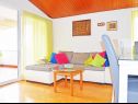Apartmaji Jadro - 250 m from beach A1(4), A2Gornji(2+1), A3Srednji(2+1), A4Prizemlje(2) Makarska - Riviera Makarska  - Apartma - A1(4): dnevna soba