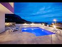 Hiša za počitnice Sandra - with pool : H(10+2) Makarska - Riviera Makarska  - Hrvaška  - bazen