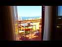 Apartmaji Bor - with great view: A1(4+2)Garbin, SA2(2)Levant Makarska - Riviera Makarska  - Apartma - A1(4+2)Garbin: pogled z balkona