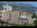 Apartmaji Stipe - comfortable apartment for 6 person: A(4+2) Makarska - Riviera Makarska  - hiša