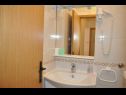 Apartmaji in sobe Ljuba - 130 meter from sea SA1(2), SA2(2+1), SA6(2+1), A4(2+1), R3(2+1), R7(2+1) Makarska - Riviera Makarska  - Studio apartma - SA2(2+1): kopalnica s straniščem