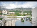 Apartmaji Mila - 2 bedrooms and free parking: A4(4), A5(5) Makarska - Riviera Makarska  - Apartma - A4(4): pogled z balkona