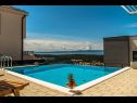 Apartmaji Stan - with pool : A1(4) Makarska - Riviera Makarska  - bazen