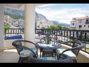 Apartmaji Rose - comfy deluxe : A1(4) Makarska - Riviera Makarska  - pogled