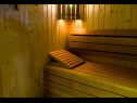 Apartmaji Luxury - heated pool, sauna and gym: A1(2), A2(2), A3(4), A4(2), A5(4), A6(2) Makarska - Riviera Makarska  - savna