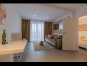 Apartmaji Luxury - heated pool, sauna and gym: A1(2), A2(2), A3(4), A4(2), A5(4), A6(2) Makarska - Riviera Makarska  - Apartma - A1(2): dnevna soba