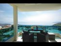 Apartmaji Luxury - heated pool, sauna and gym: A1(2), A2(2), A3(4), A4(2), A5(4), A6(2) Makarska - Riviera Makarska  - Apartma - A3(4): pogled z balkona