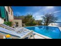 Hiša za počitnice Ned H(4+1) Tučepi - Riviera Makarska  - Hrvaška  - bazen