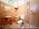 Apartmaji Tomo - 10 m from beach: A1(2+2), SA2(2) Zaostrog - Riviera Makarska  - Apartma - A1(2+2): kopalnica s straniščem
