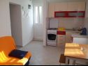 Apartmaji Vana - sea view A1(2+2), A2(2+2) Lokva Rogoznica - Riviera Omiš  - Apartma - A1(2+2): kuhinja in jedilnica