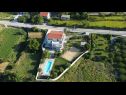 Hiša za počitnice Joanna - with pool: H(10+1) Tugare - Riviera Omiš  - Hrvaška  - podrobnost (hiša in okolica)