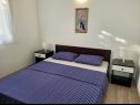 Apartmaji Mare - 50 m from beach: A1 Mijo (6+1), A2 Petar (2+2), A3 Katja (2+2) Mandre - Otok Pag  - Apartma - A2 Petar (2+2): spalnica