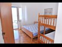Apartmaji Draga - 15 m from pebble beach: SA1(4), A2(4+2), A4(3+1) Metajna - Otok Pag  - Apartma - A2(4+2): spalnica