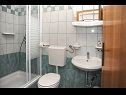 Apartmaji BRANO - with swimming pool A9(8+2), A10(4+2), SA11(5), SA12(5) Novalja - Otok Pag  - Studio apartma - SA11(5): kopalnica s straniščem
