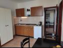 Apartmaji Nives - great location: A1(6), A5(2), A6(2), A7(2), A2(4), A3(3), A4(3) Novalja - Otok Pag  - Apartma - A5(2): kuhinja in jedilnica