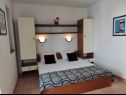 Apartmaji Nives - great location: A1(6), A5(2), A6(2), A7(2), A2(4), A3(3), A4(3) Novalja - Otok Pag  - Apartma - A5(2): spalnica