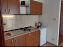 Apartmaji Nives - great location: A1(6), A5(2), A6(2), A7(2), A2(4), A3(3), A4(3) Novalja - Otok Pag  - Apartma - A6(2): kuhinja