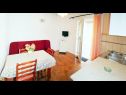 Apartmaji Stjepan - 10m from beach: A1(4+1), A2(2+2), A3(2+1) Pag - Otok Pag  - Apartma - A3(2+1): kuhinja in jedilnica