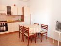 Apartmaji Luce - family friendly & parking: A1(4), A2(4), A3(4), A4(4), A5(4) Pag - Otok Pag  - Apartma - A5(4): kuhinja in jedilnica