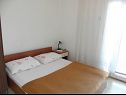 Apartmaji Zdrave - near beach: A1(3), A2(2+1), A3(3+1), A4(3), A5(3), A6(5+1), A7(5+1) Vlasici - Otok Pag  - Apartma - A2(2+1): spalnica