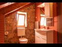 Hiša za počitnice Three holiday homes: H1 Azur (4), H2 Wood (4), H3 Ston (4+2) Orebić - Polotok Pelješac  - Hrvaška  - H3 Ston (4+2): kopalnica s straniščem