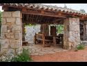 Hiša za počitnice Sage - rustic dalmatian peace H(2+1) Trpanj - Polotok Pelješac  - Hrvaška  - terasa