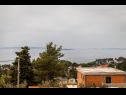 Apartmaji Nada- sea view: A1 - Ljubičasti (4+2), A2 - Crveni (4+2) Banjol - Otok Rab  - Apartma - A1 - Ljubičasti (4+2): pogled