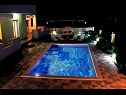 Hiša za počitnice JP H(10) Brodarica - Riviera Šibenik  - Hrvaška  - bazen