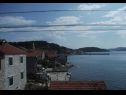 Apartmaji Mirni - 5 m from sea: A1(2+1) Luka (Otok Prvić) - Riviera Šibenik  - pogled
