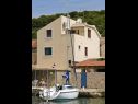 Apartmaji Mirni - 5 m from sea: A1(2+1) Luka (Otok Prvić) - Riviera Šibenik  - hiša
