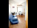 Apartmaji Mirni - 5 m from sea: A1(2+1) Luka (Otok Prvić) - Riviera Šibenik  - Apartma - A1(2+1): dnevna soba