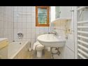 Apartmaji Modri Dragulj A1(2), A2(4), A3(4) Ražanj - Riviera Šibenik  - Apartma - A3(4): kopalnica s straniščem