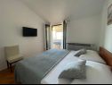 Apartmaji Bilja - 20 M from the sea A1(2), A2(2), A3(2), A4(6) Rogoznica - Riviera Šibenik  - Apartma - A1(2): spalnica