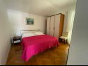 Apartmaji Bilja - 20 M from the sea A1(2), A2(2), A3(2), A4(6) Rogoznica - Riviera Šibenik  - Apartma - A2(2): spalnica
