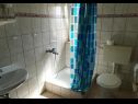 Apartmaji Marija - 100 m from beach: A1(4), A2(4), A3(4), A4(3), A5(2+1) Tribunj - Riviera Šibenik  - Apartma - A1(4): kopalnica s straniščem