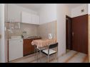 Apartmaji Slavka - free parking & BBQ: SA1(2), SA2(2+1), SA3(3), A4(4+1) Tribunj - Riviera Šibenik  - Studio apartma - SA3(3): kuhinja in jedilnica