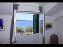 Apartmaji Zdenka - 10 m from the beach : A1(4+2), A2(2+2), A3(2+2), A4(4+2), SA5(2) Vodice - Riviera Šibenik  - Apartma - A1(4+2): pogled z okna