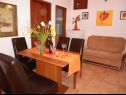 Apartmaji Marko - family apartments A1(4+1), A2(3+2) Vodice - Riviera Šibenik  - Apartma - A1(4+1): jedilnica