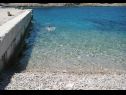 Hiša za počitnice Dusko - robinson: H(2+2) Žirje (Otok Žirje) - Riviera Šibenik  - Hrvaška  - plaža