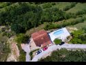 Hiša za počitnice Brapa - open swimming pool: H(4) Hrvace - Riviera Split  - Hrvaška  - hiša