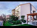 Apartmaji in sobe Anka - with open jacuzzi: SA4(2), SA2(2), R1(2), R3(2), R5(2) Podstrana - Riviera Split  - hiša