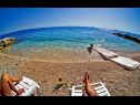 Apartmaji Knez 1 - 50 m from beach: A3(4) Podstrana - Riviera Split  - plaža