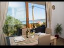 Apartmaji Ivica - 100m from the sea A1(2+2), A2(2+2), A3(2+2), A4(2+2), A5(3+2) Drvenik Veli (Otok Drvenik Veli) - Riviera Trogir  - Apartma - A4(2+2): jedilnica