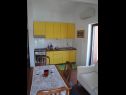 Apartmaji Niki - 5m from the sea: A1-Mande (3+1), A2 -Hela (4) Drvenik Veli (Otok Drvenik Veli) - Riviera Trogir  - Apartma - A2 -Hela (4): kuhinja in jedilnica