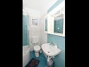 Hiša za počitnice Željko - sea view H(4+2) Drvenik Mali (Otok Drvenik Mali) - Riviera Trogir  - Hrvaška  - H(4+2): kopalnica s straniščem
